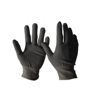 NAVI-Găng tay thun phủ PU lòng màu xám (Không viền)